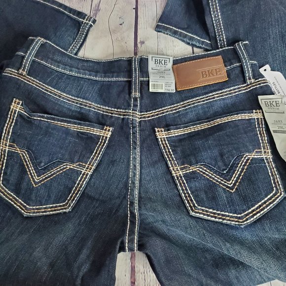 BKE Denim Jeans Straight Leg - Picture 8 of 10
